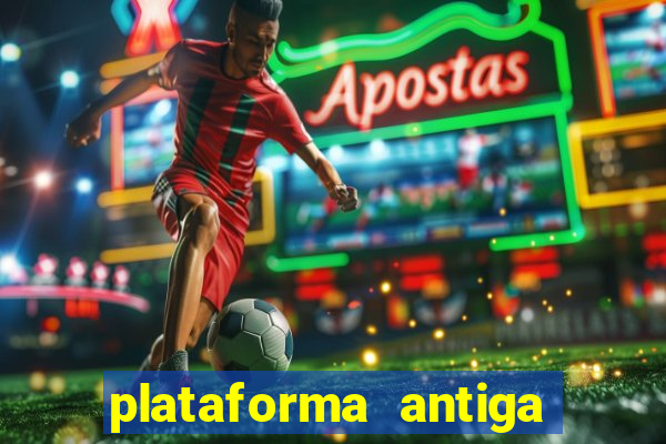 plataforma antiga de jogos